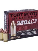 Fort Scott Munitions 380ACP 95 Grain Centerfire Pistol Ammunition