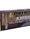 Fort Scott Munitions 5.56 NATO Brass 62 Grain Centerfire Rifle Ammunition