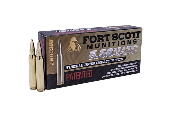 Fort Scott Munitions 5.56 NATO Brass 62 Grain Centerfire Rifle Ammunition