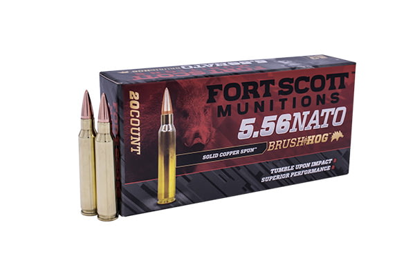 Fort Scott Munitions 5.56 NATO Copper 62 Grain Centerfire Rifle Ammunition