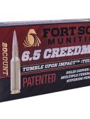 Fort Scott Munitions 6.5 CREEDMOOR 123 Grain Centerfire Rifle Ammunition