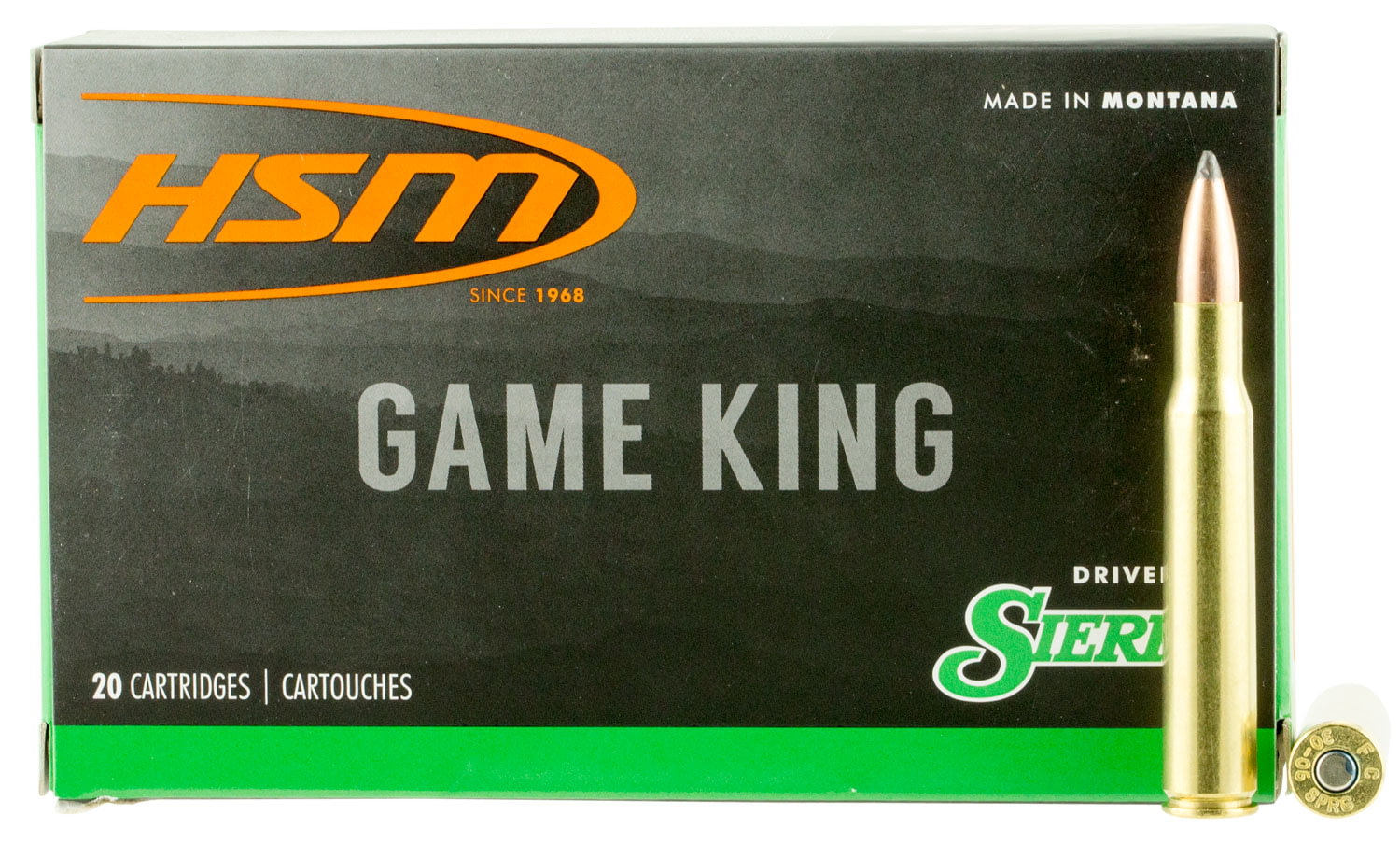 HSM 3040KRAG11N Game King 30-40 Krag 150 Gr Spitzer Boat Tail (SBT) 20 Bx/ 20 C