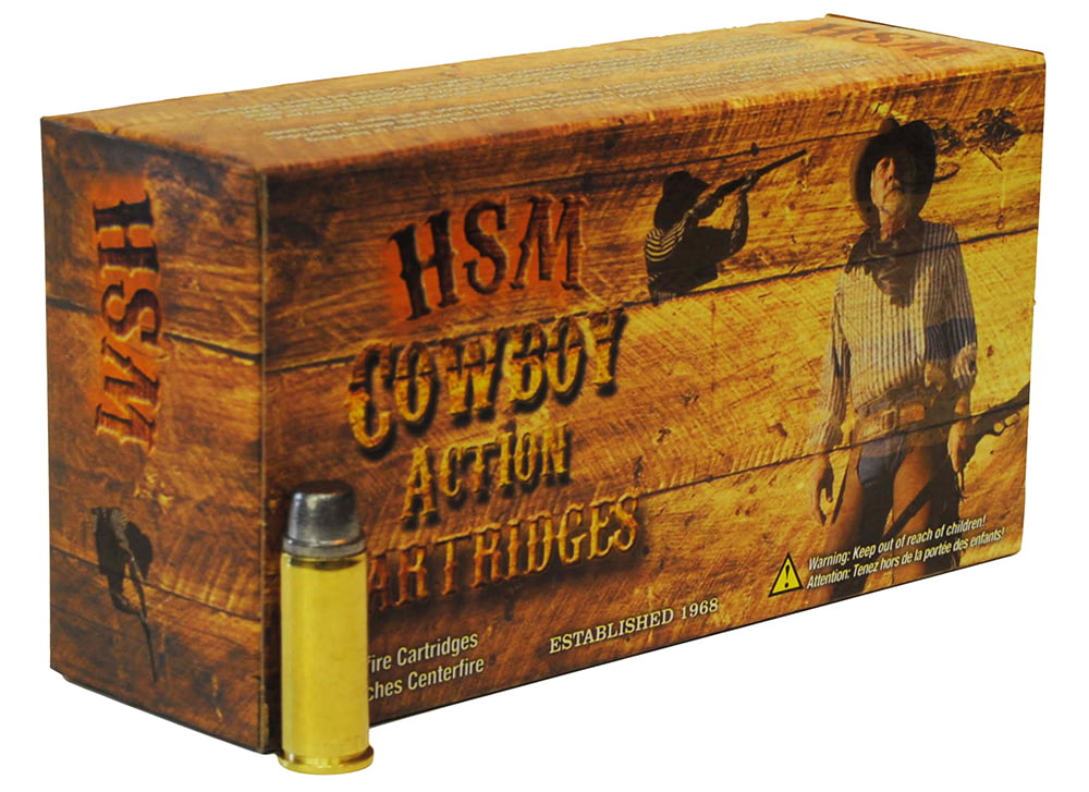 HSM 3040KRAG8N Cowboy Action 30-40 Krag 165 Gr Round Nose Flat Point (RNFP) 20