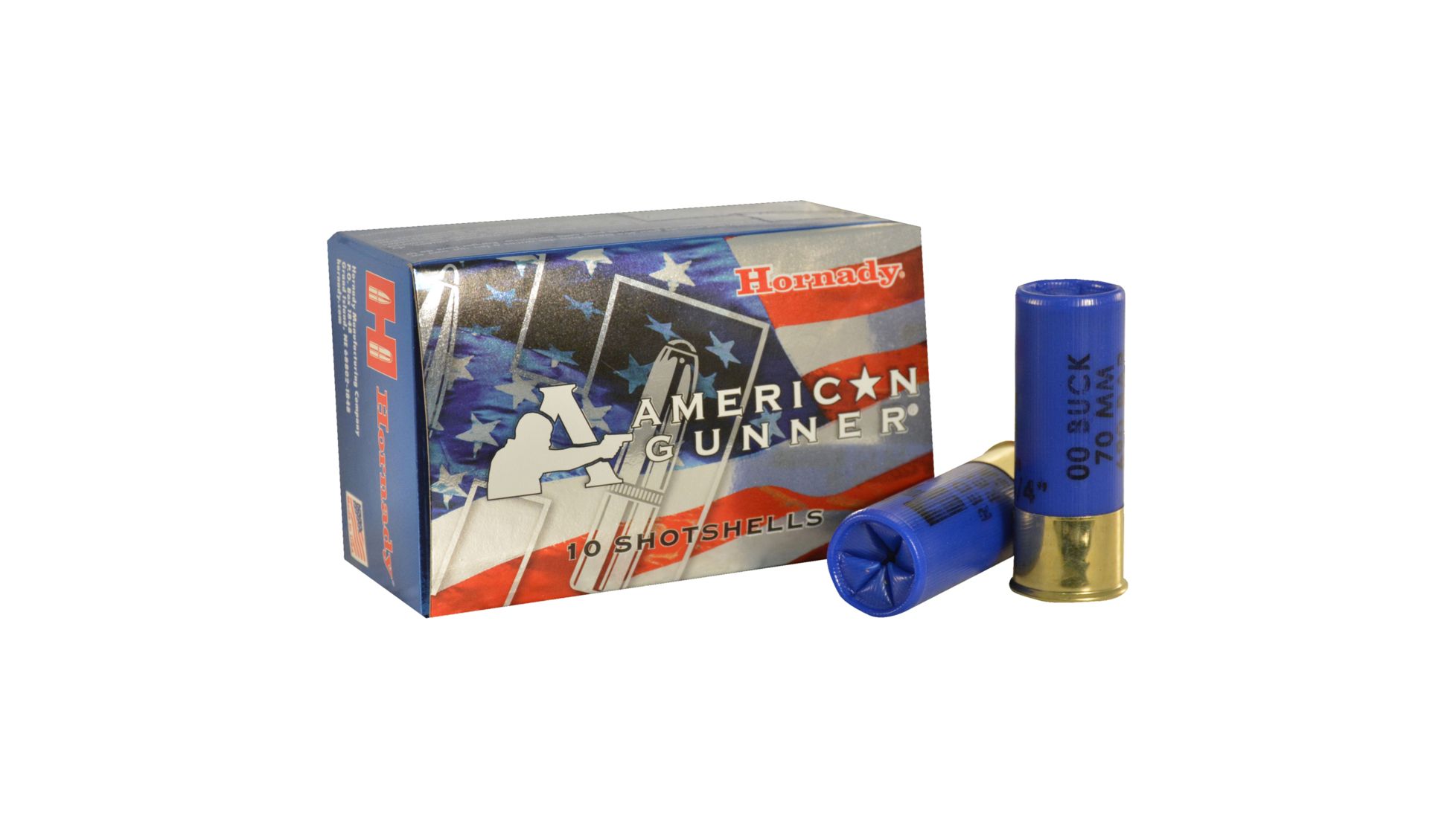 Hornady American Gunner 12 Gauge 8 Pellet 2.75" Centerfire Shotgun Buckshot Ammunition