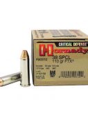 Hornady Critical Defense .38 Special 110 grain FTX Centerfire Pistol Ammunition
