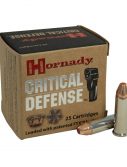 Hornady Critical Defense .380 ACP 90 grain FTX Centerfire Pistol Ammunition