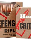 Hornady Critical Defense Rifle .223 Remington 73 grain Flex Tip eXpanding Brass Cased Centerfire Rifle Ammunition