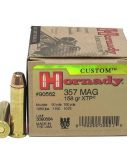 Hornady Custom Handgun .357 Magnum 158 grain XTP Centerfire Pistol Ammunition