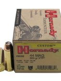 Hornady Custom Handgun .44 Magnum 300 grain XTP Centerfire Pistol Ammunition