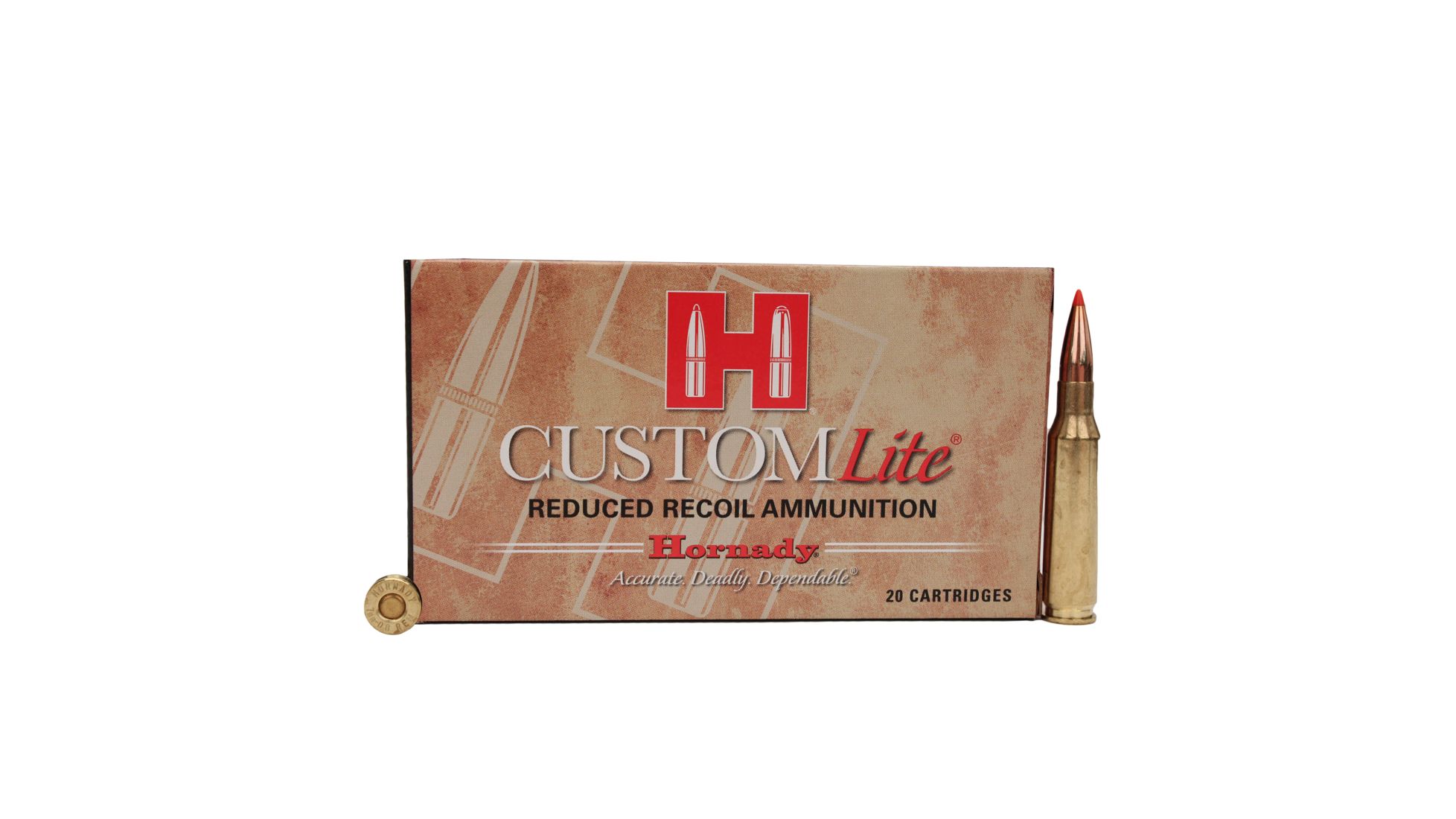 Hornady Custom Lite 7mm-08 Remington 120 grain SST Custom lite Centerfire Rifle Ammunition