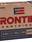 Hornady Frontier 5.56x45mm NATO 55gr. FMJ M193 Rifle Ammo - 20 Rounds