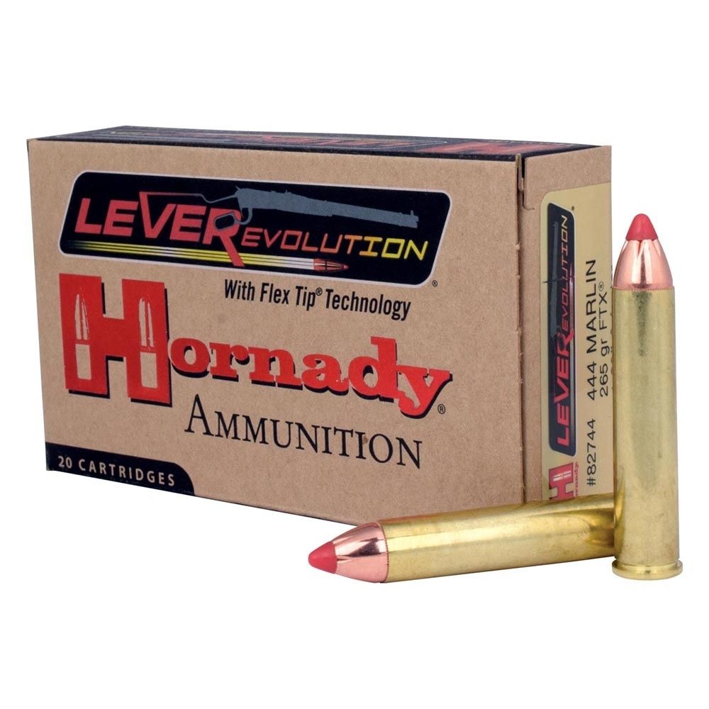 Hornady Leverevolution .444 Marlin 265 grain FTX Centerfire Rifle Ammunition