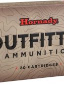 Hornady Outfitter 6.5 Creedmoor 120 grain Gilding Metal eXpanding Brass Cased Centerfire Rifle Ammunition