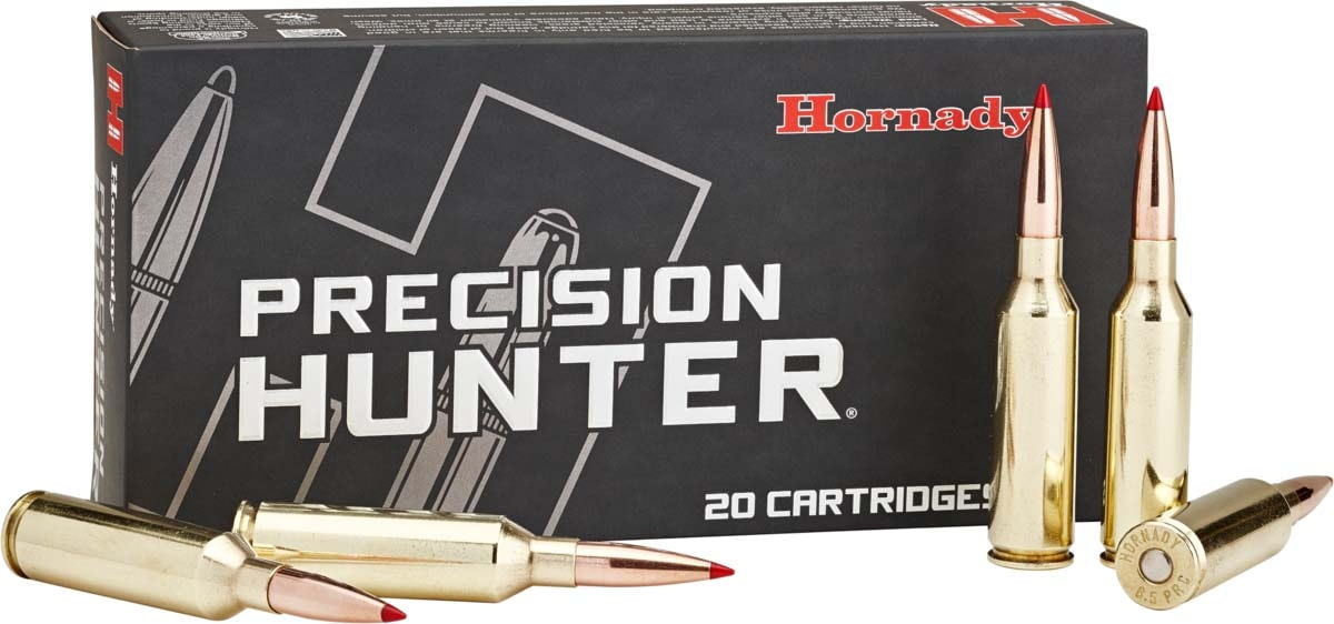 Hornady Precision Hunter 6.5 PRC 143 grain Extremely Low Drag - eXpanding Brass Cased Centerfire Rifle Ammunition