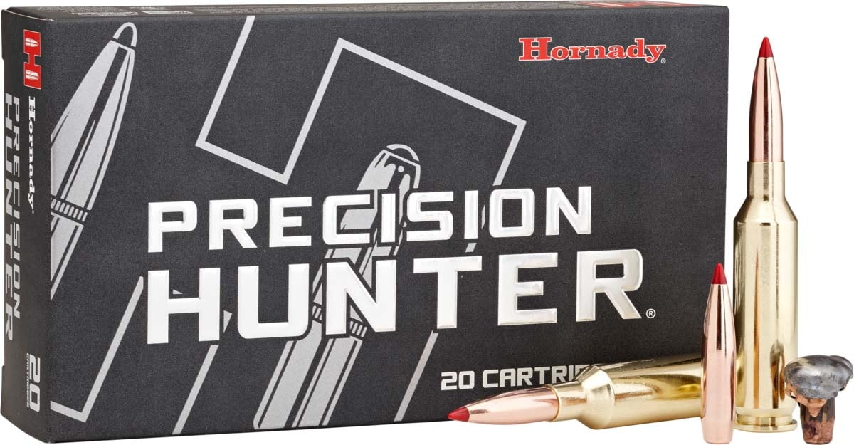 Hornady Precision Hunter 6mm Creedmoor 103 grain Extremely Low Drag - eXpanding Brass Cased Centerfire Rifle Ammunition