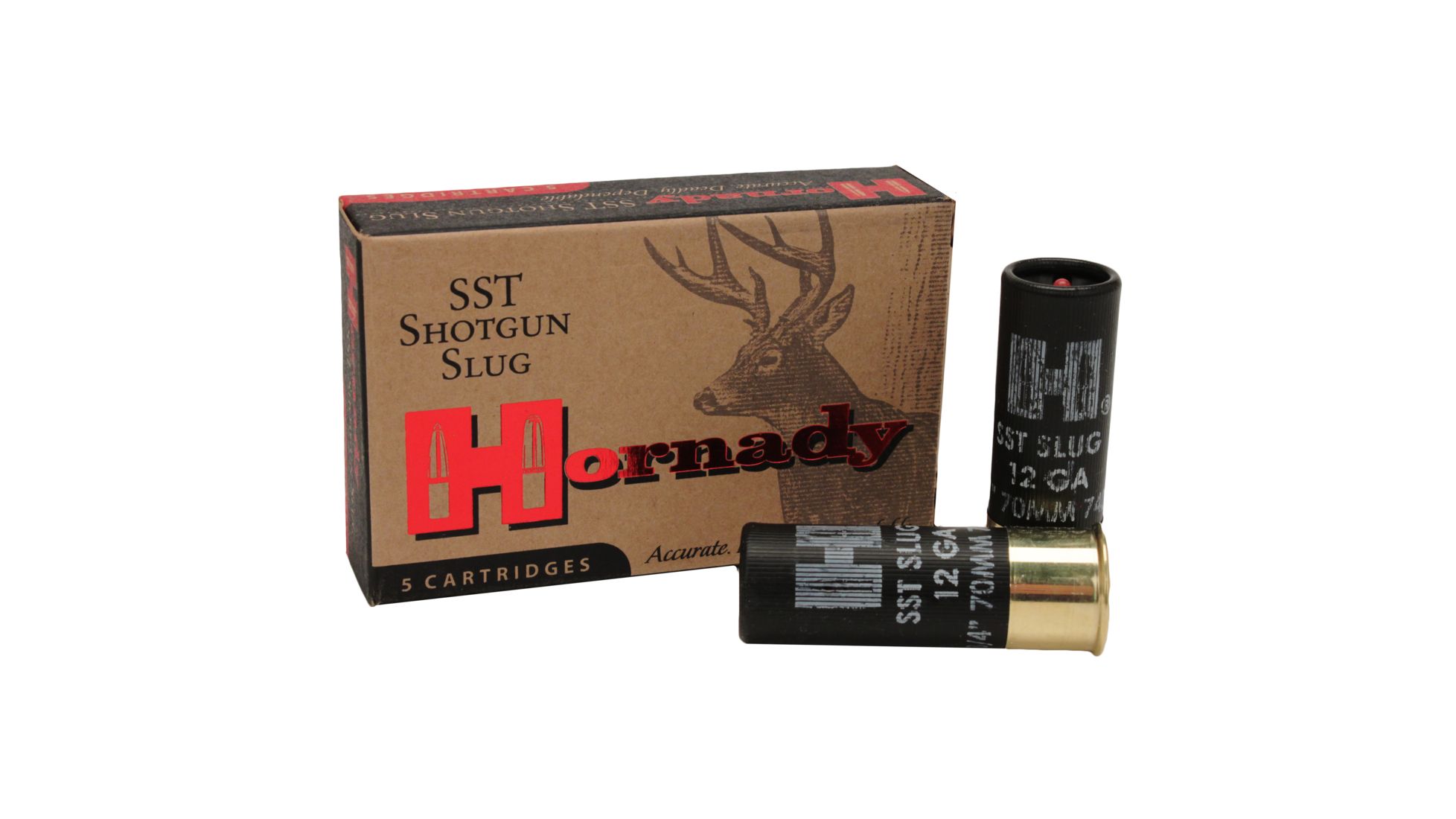Hornady Shotshell Slug/Buckshot 12 Gauge 300 grain 2.75" Centerfire Shotgun Slug Ammunition
