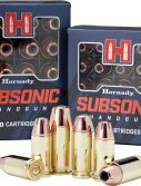 Hornady Subsonic Handgun 9mm Luger 147 grain FlexLock Brass Cased Centerfire Pistol Ammunition