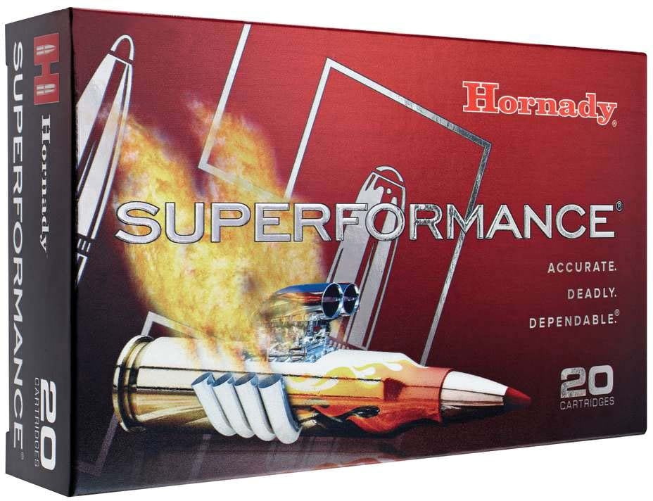 Hornady Superformance .270 Winchester 130 grain Super Shocked Tip Brass Cased Centerfire Rifle Ammunition