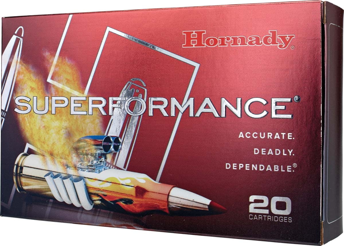 Hornady Superformance 6mm Creedmoor 90 grain Gilding Metal eXpanding Brass Cased Centerfire Rifle Ammunition