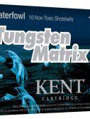 Kent Cartridge C122NT363 Tungsten Matrix 12 Gauge 2.75" 1-1/4 Oz 3 Shot 10 Bx/ 1