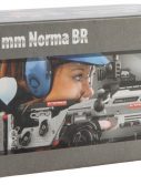 Norma Match Ammunition 6mm Norma BR 105 Grain Diamond Line Brass Cased Centerfire Rifle Ammunition