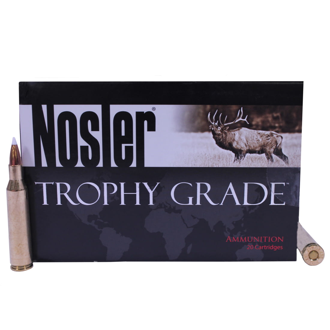 Nosler .257 Roberts AccuBond 110 grain Brass Cased Rifle Ammunition