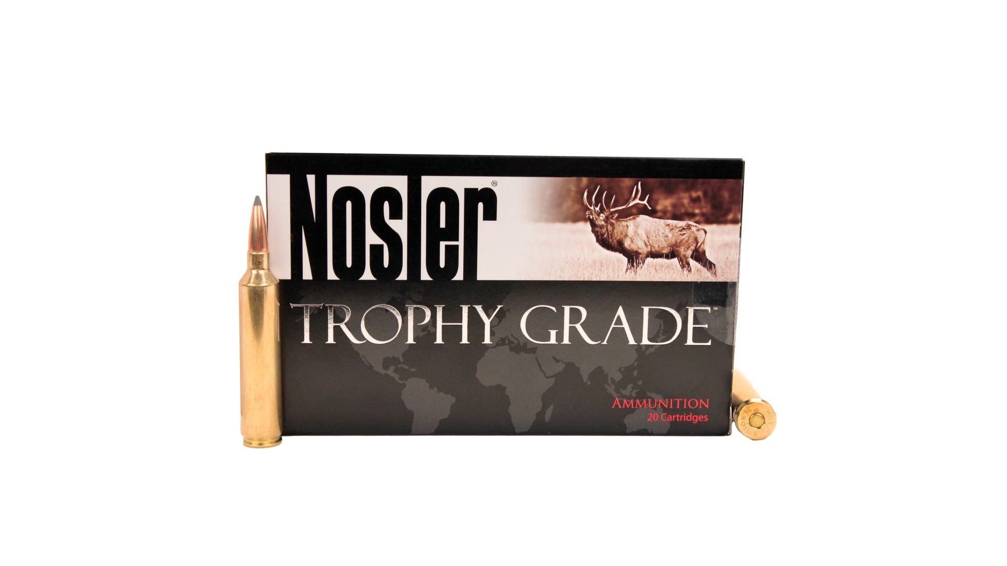 Nosler .26 Nosler Long Range AccuBond 129 grain Brass Cased Rifle Ammunition