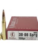 Nosler .30-06 Springfield Partition 150 grain Brass Cased Rifle Ammunition