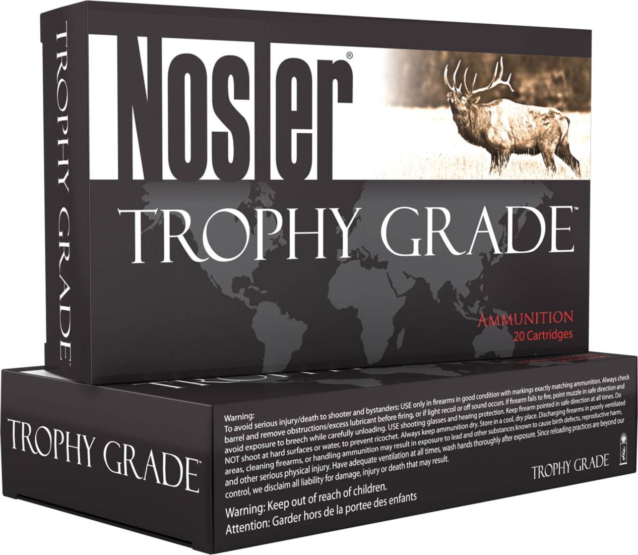 Nosler .300 H&H Magnum AccuBond 180 grain Brass Cased Rifle Ammunition