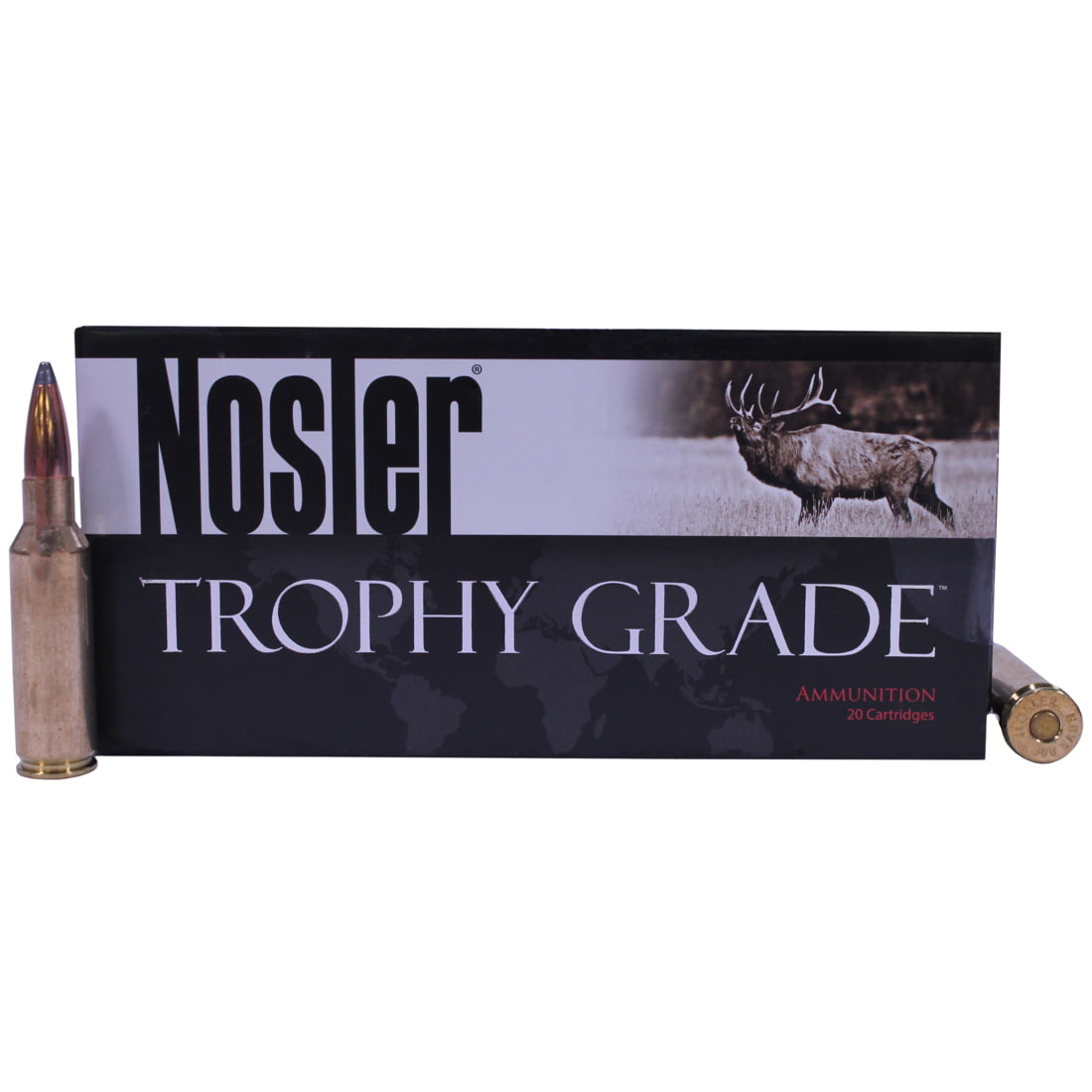 Nosler .300 Remington Short Action Ultra Magnum Partition 165 grain Brass Cased Rifle Ammunition