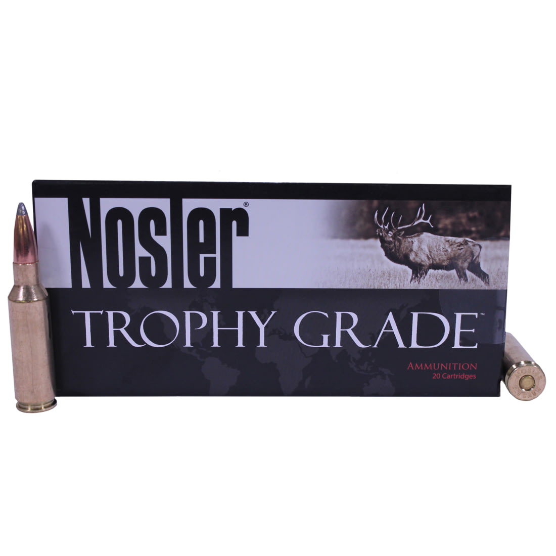 Nosler .300 Remington Short Action Ultra Magnum Partition 180 grain Brass Cased Rifle Ammunition