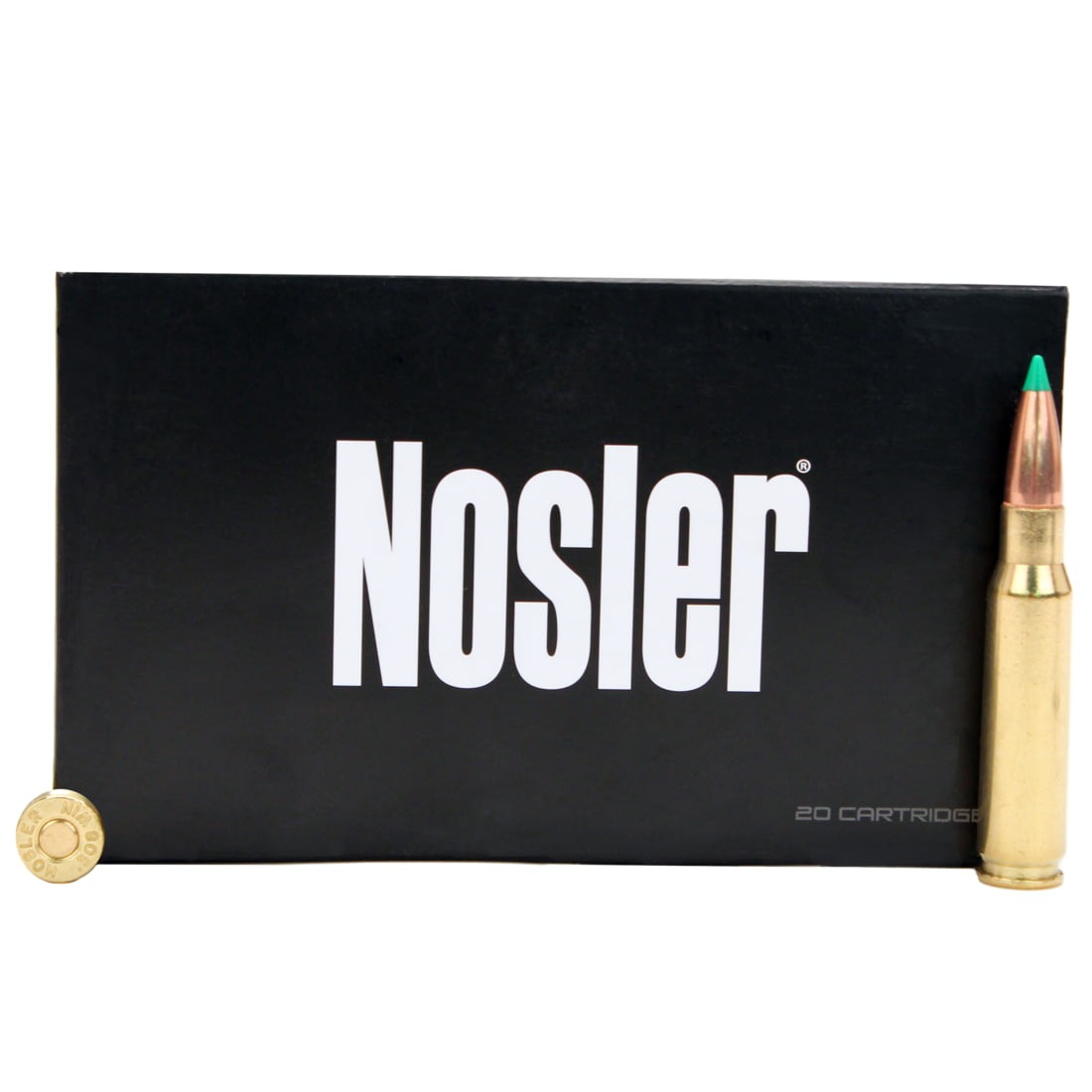 Nosler .308 Winchester Ballistic Tip 125 grain Brass Cased Rifle Ammunition
