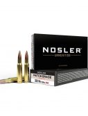 Nosler .308 Winchester Custom Competition 168 grain Brass Cased Rifle Ammunition