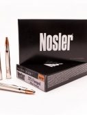 Nosler .375 Flanged Nitro Express Solid 300 grain Nickle Plated Cased Rifle Ammunition