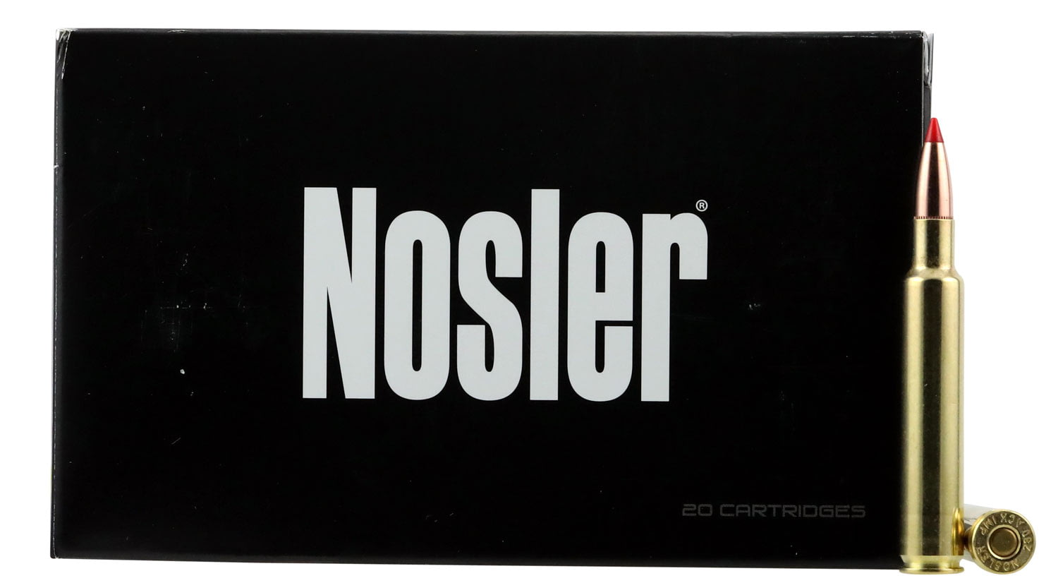 Nosler 280 Ackley Imp Ballistic Tip 140 grain Brass Cased Rifle Ammunition