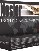 Nosler 60028 Trophy Grade Varmint 223 Rem 55 Gr E-Tip 20 Bx/ 10 Cs