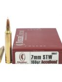 Nosler 7mm Winchester Short Magnum AccuBond 160 grain Brass Cased Rifle Ammunition