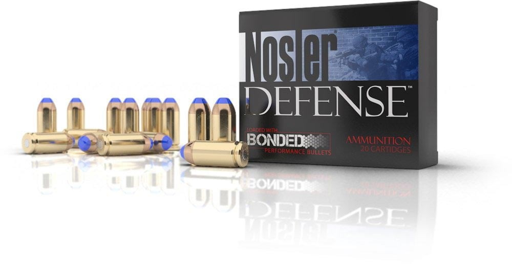 Nosler Defense Handgun 10mm 200gr JHP Brass Centerfire Shotgun Ammunition