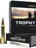 Nosler Trophy Grade 300 Win mag 180gr Partition Brass Centerfire Shotgun Ammunition