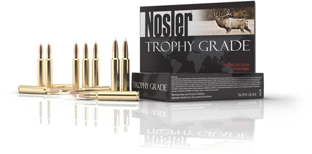 Nosler Trophy Grade Long Range 26 Nosler 150gr AccuBond Long Range Brass Centerfire Rifle Ammunition