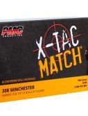 PMC 308XM X-Tac Match 308 Win 168 Gr Open Tip Match (OTM) 20 Bx/ 40 Cs