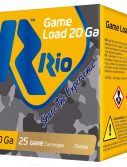 RIO Ammunition RC2075 Game Load 20 Gauge 2.75" 1 Oz 7.5 Shot 25 Bx/ 10 Cs
