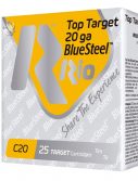 RIO Ammunition TTBS207 Top Target BlueSteel 20 Gauge 2.75" 7/8 Oz 7 Shot 25 Bx/