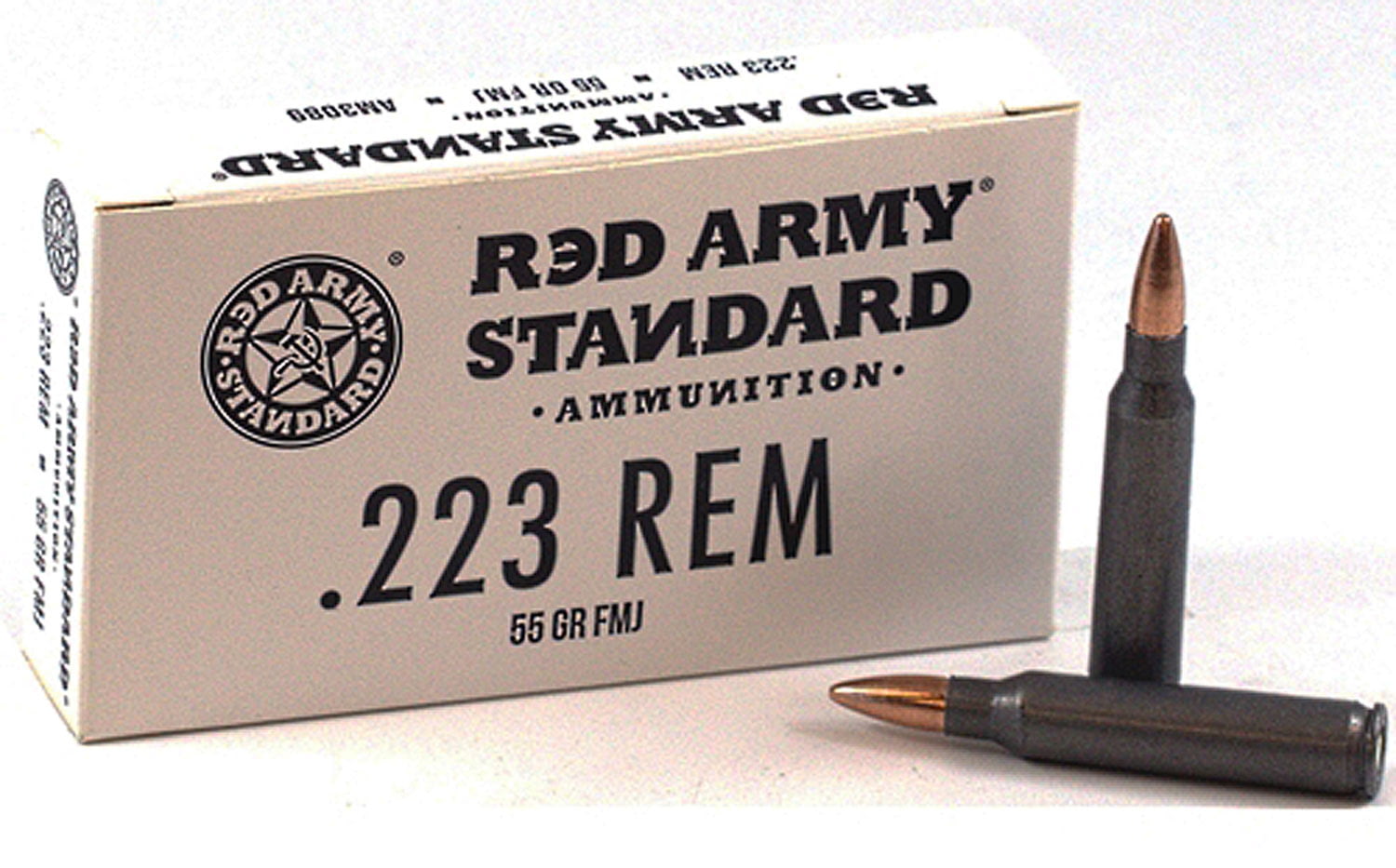 Red Army Standard 223 Rem 55 Gr Full Metal Jacket 20 Bx/ 50 Cs AM3089