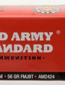 Red Army Standard AM2424 Red Army Standard 223 Rem 56 Gr Full Metal Jacket Boat