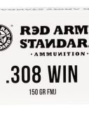Red Army Standard AM3090 Red Army Standard 308 Win 150 Gr Full Metal Jacket (FM