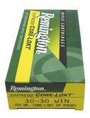 Remington Core-Lokt .30-30 Winchester 150 Grain Core-Lokt Soft Point Centerfire Rifle Ammunition