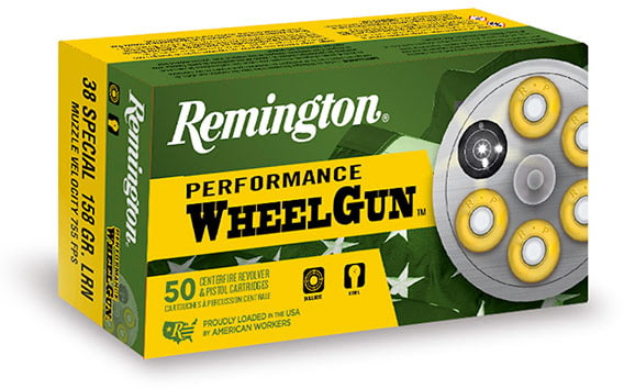 Remington Performance Wheelgun .32 S&W 88 Grain Lead Round Nose Centerfire Pistol Ammunition