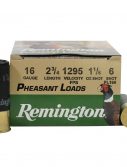 Remington Pheasant Loads 16 Gauge 1 1/8 oz 2.75" Centerfire Shotgun Ammunition