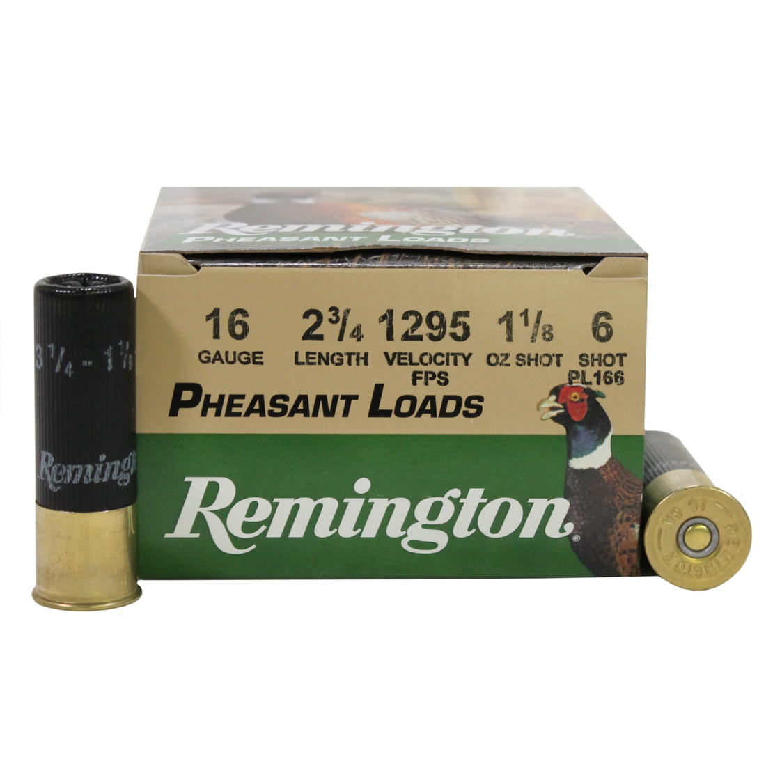 Remington Pheasant Loads 16 Gauge 1 1/8 oz 2.75" Centerfire Shotgun Ammunition